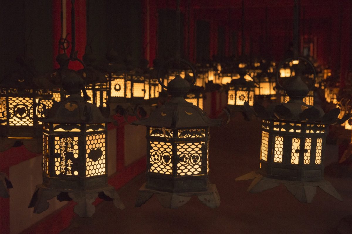 春日大社を照らす灯籠（Lanterns illuminating Kasuga Grand Shrine）