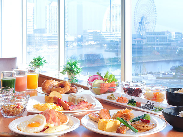 横浜桜木町ワシントンホテルの朝食（Breakfast offered by Yokohama Sakuragicho Washington Hotel）
