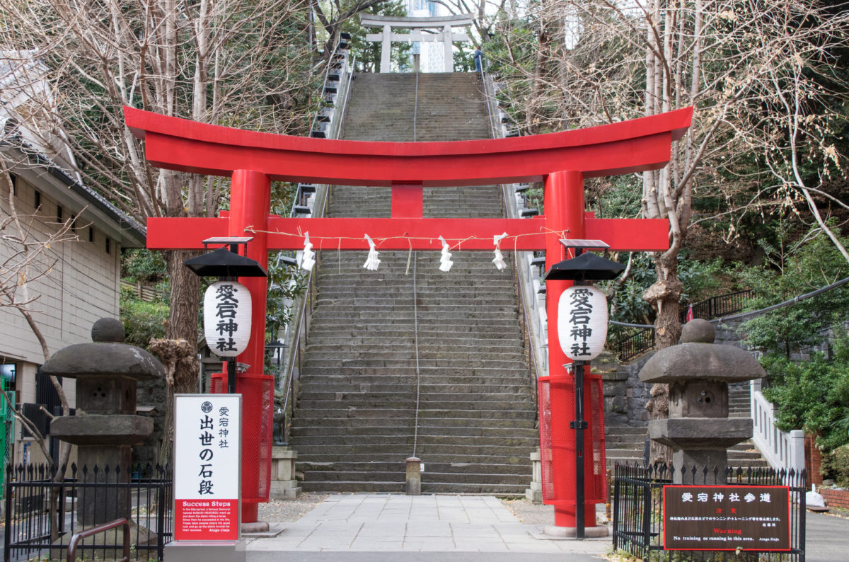 愛宕神社の出世の石段（Success Steps of Atago Shrine）