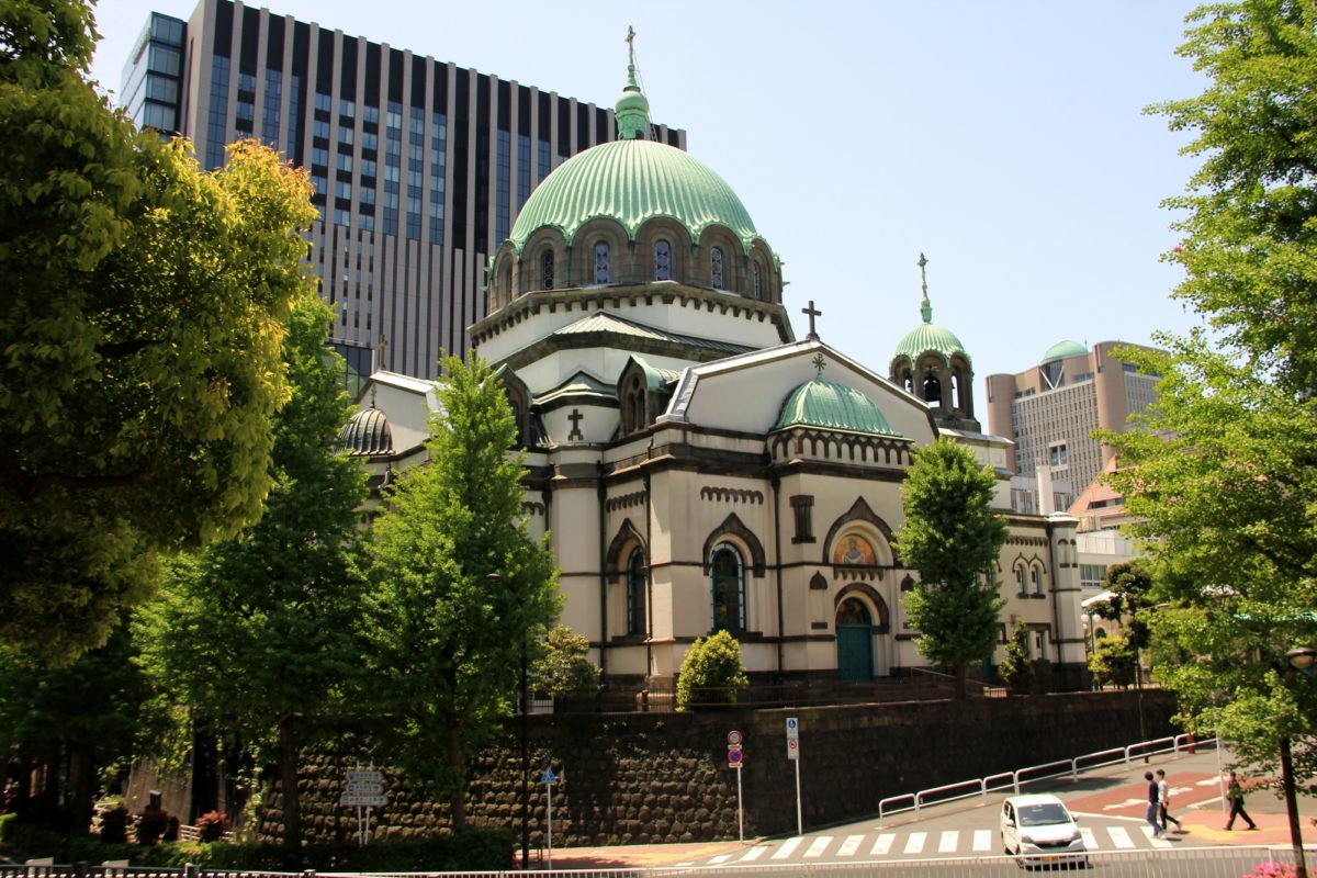 東京復活大聖堂の外観（Exteiror of Holy Resurrection Cathedral）