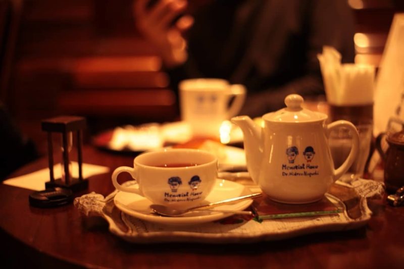 會津壱番館のティーセット（Tea Set offered by Aizu Ichibankan）