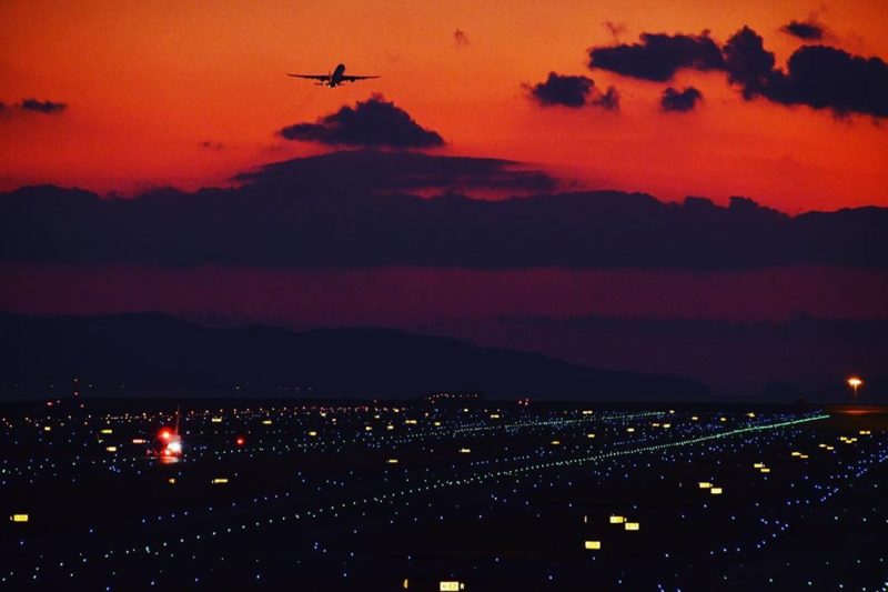 関空展望ホール スカイビューからの景色（The view from  Sky View Observation Hall at Kansai International Airport）