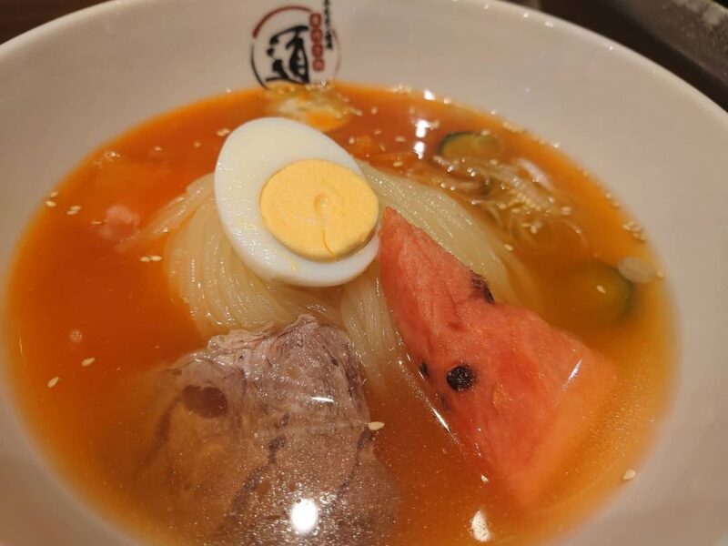 ホルモン焼肉・盛岡冷麺 道の冷麺（Cold Noodle offered by Michi）
