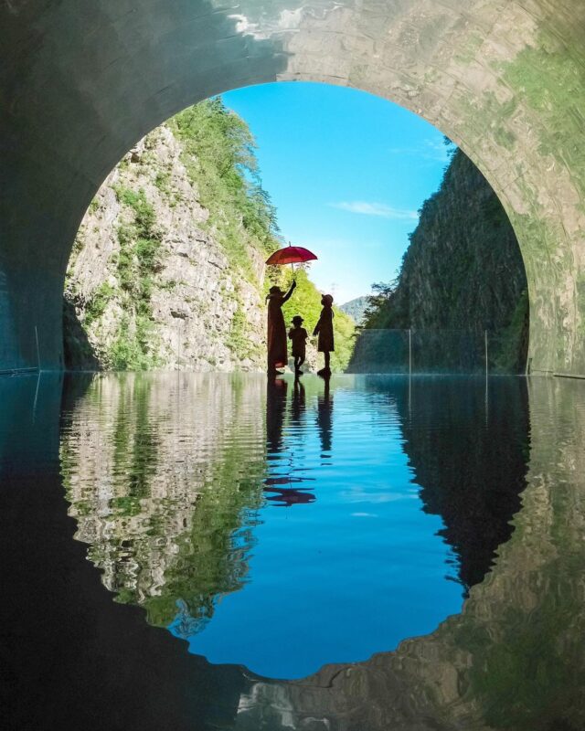 清津峡(Gorge kiyotsukyo)