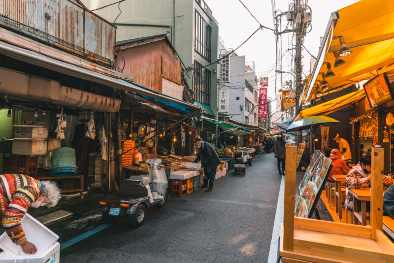 築地場外市場（Tsukiji Fish Market）2