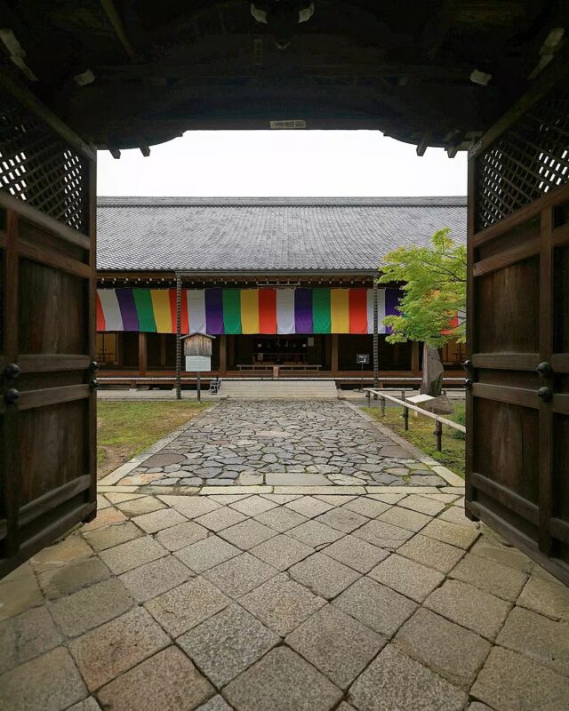 智積院の金堂（Main Hall of Chishakuin Temple）
