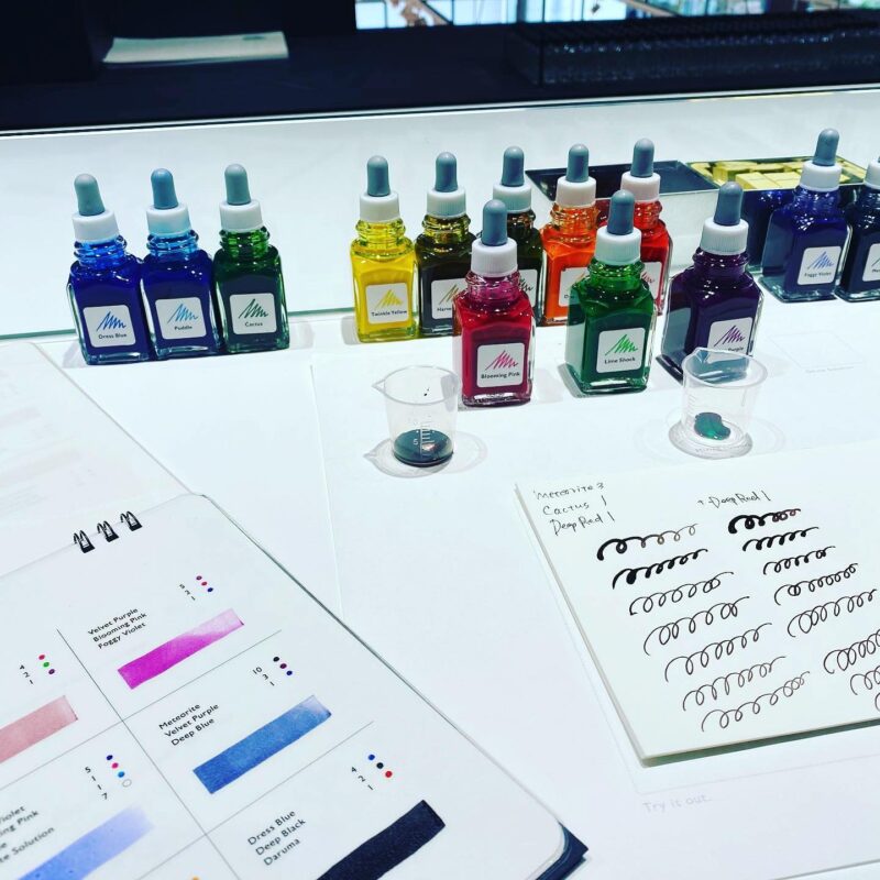 あなたの理想の色はどんな色？蔵前「Inkstand by Kakimori」でオリジナルカラーのインクを作る