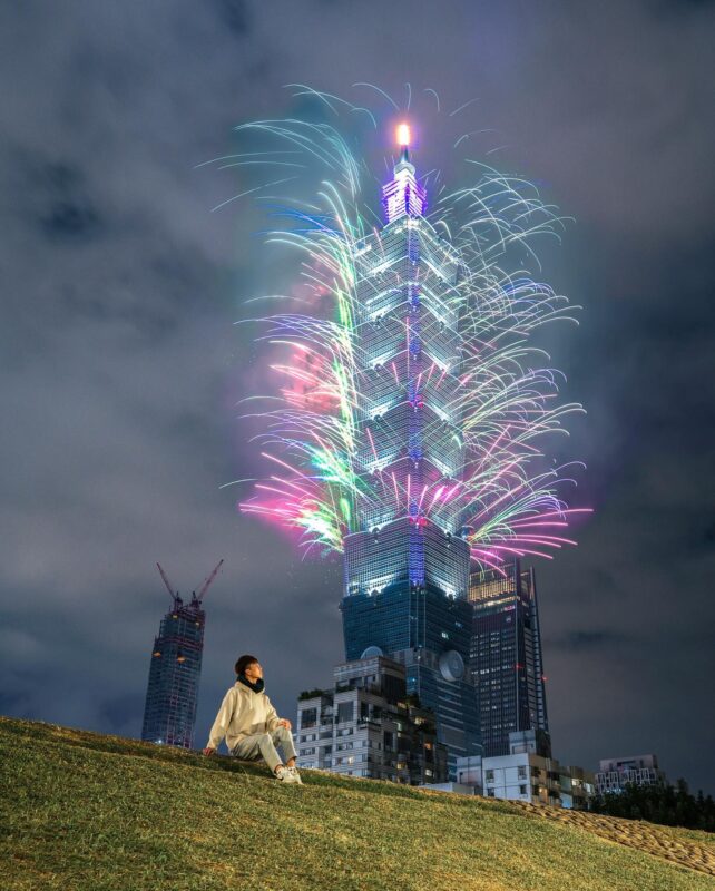 台北101のカウントダウン花火で新年を迎えよう！年越し台北旅プラン