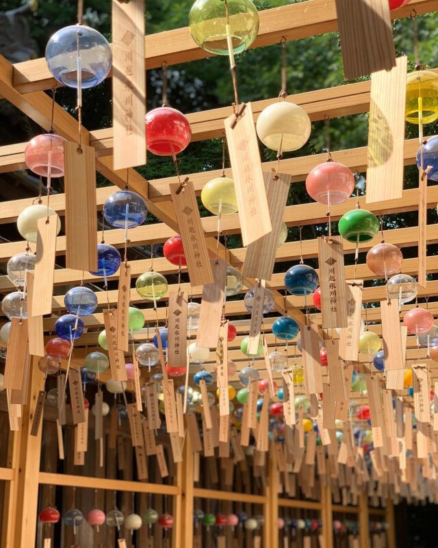 川越氷川神社 縁むすび風鈴（Kawagoe Hikawa Shrine’s lucky wind chimes）