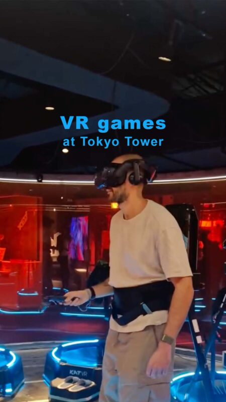 VR at the Tokyo Tower!? RED TOKYO TOWER° is a digital amusement park