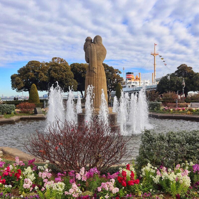 山下公園(Yamashita Park・Future Rose Garden)