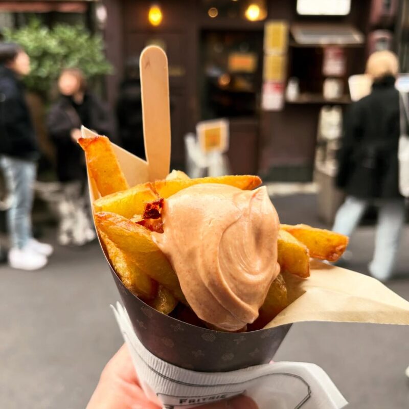 浅草で食べ歩き！大人気ベルギー式フライドポテト